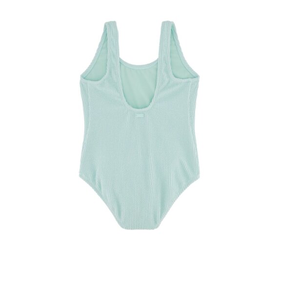 Roxy Girls' Crinkle Texture One-Piece Swimsuit - Size 10 - NWT - Picture 2 of 3